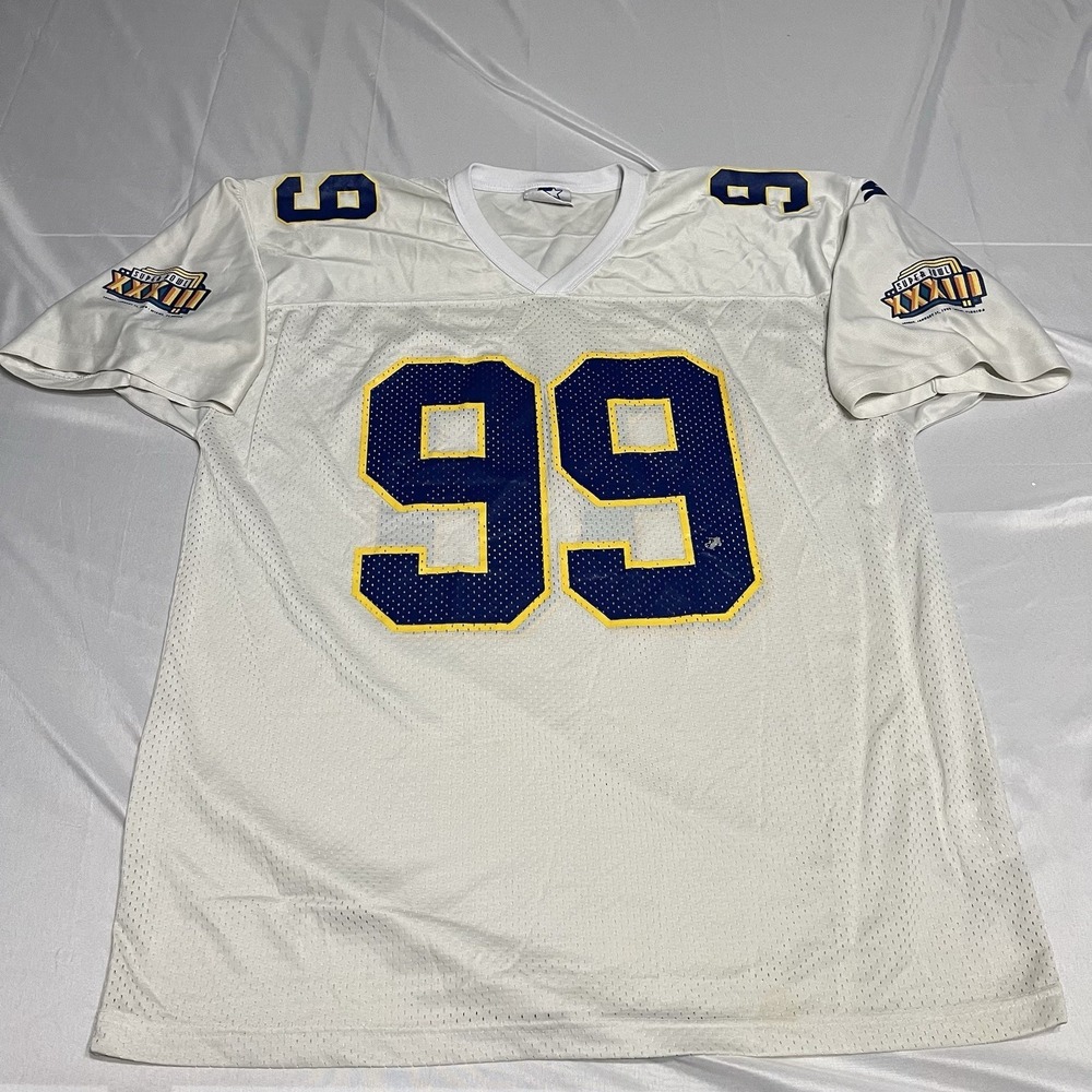 VINTAGE 1999 Superbowl 33 Starter Jersey Men's XL 52 NFL 90s Rare!